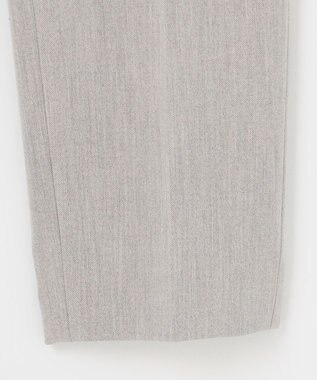 自由区 L 【WEB限定カラーあり/洗える/撥水加工】TRギャバ テーパード パンツ ベージュ系