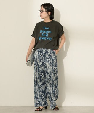 AMERICAN HOLIC カラーロゴTシャツ Charcoal Gray