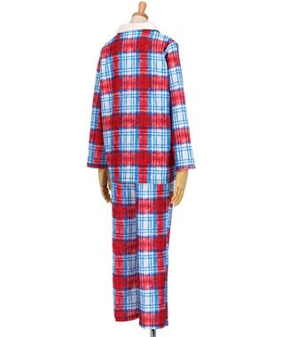 WACOAL パジャマ 【AVOCA×ワコール】 長袖 長ズボン あったか レディース BDW748 /ワコール レッド