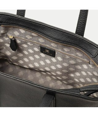 GOTAIRIKU 【ETIAM】シュリンク ファスナートートバッグ（S）《Flexi》 ブラック系