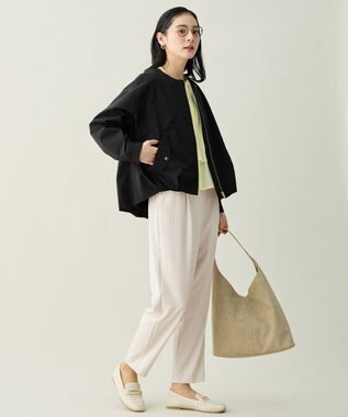 ANY 撥水バルーンブルゾン ブラック