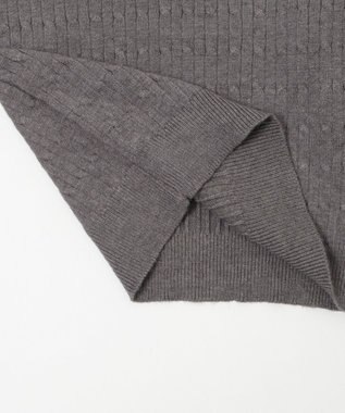 WEGO 【WEB限定/25年秋冬新作】別注USPOLOヘンリーネックニットPO グレー