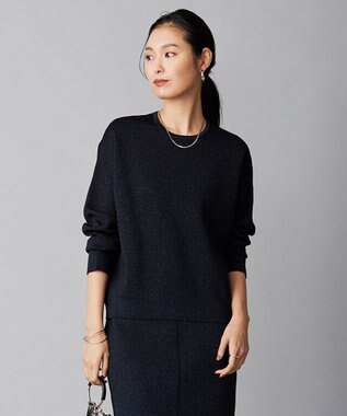  【洗える】 シャイニースムース プルオーバー