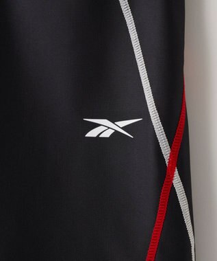 OP／FILA 【Reebok】ステッチ入りロングスパッツ ブラック