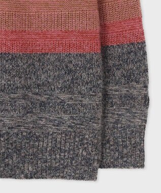 Paul Smith モヘアミックス ハイネック ニット オレンジ