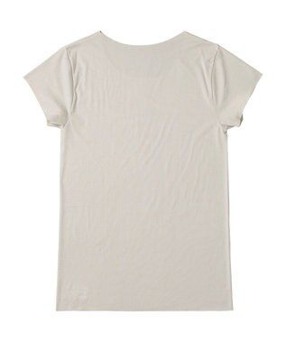 WACOAL MEN 【オーガニック綿混インナー】多機能を着る。綿の贅沢オーガニック フリーなカッティング（ネック・袖・裾）2分袖 GL5210 /ブロス バイ ワコールメン グレー