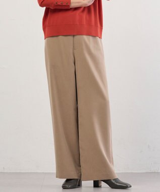 ピーチポプリン ワイド パンツ