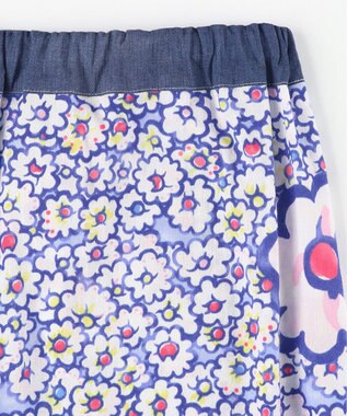 tsumori chisato SLEEP ツモリチサト ボトムス ルームウエア 7分丈 綿100%(本体) 楊柳素材 レディース UOT243 /ワコール ブルー