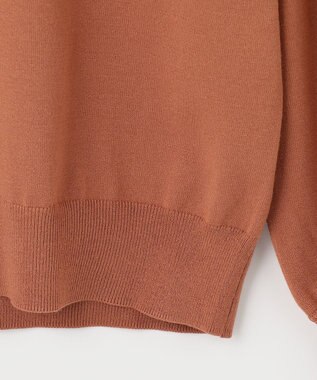 J.PRESS LADIES 【洗える】PRINCE Vネック ニット オレンジ系