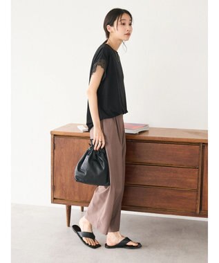 CRAFT STANDARD BOUTIQUE ポリトロイージーパンツ Mocha