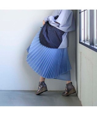 MODE ET JACOMO <D'ICI>グラディエーターウエッジブーツサンダル グレーメタリック