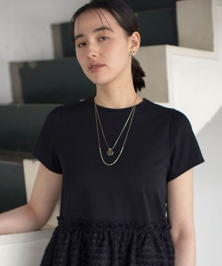 組曲 コイントップレイヤード ネックレス ゴールド系