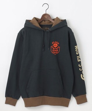 JOSEPH ABBOUD MOUNTAIN 【FILSON】PROSPECTOR GRAPHIC HOODIE　フーディ ブラック系