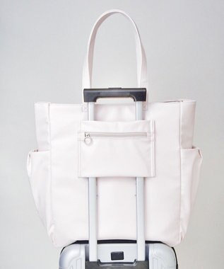 WEGO 【痛バ＆推し活グッズ】ハートポケットうちわBIGトートバッグ ライトピンク