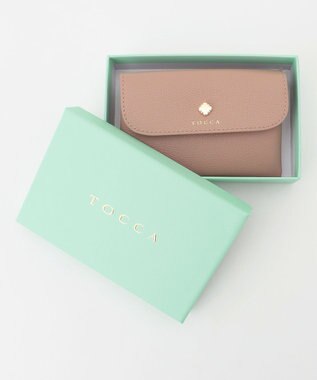 TOCCA TOCCA CLOVER KEYPOUCH キーリング付きマルチポーチ ピンク系