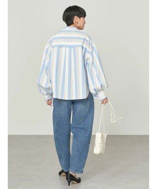 AMERICAN HOLIC イージーケア切替タックワイドシャツ Multi