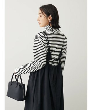 Green Parks ・ＥＬＥＮＣＡＲＥ　ＤＵＥ　バルーンキャミワンピース Black