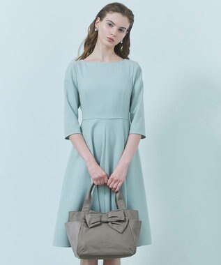 TOCCA 【大人百花掲載】KNOT IN HEART NYLONTOTE M トートバッグ M グレージュ系