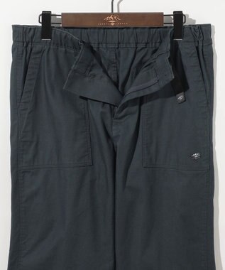 JOSEPH ABBOUD MOUNTAIN 【JAPANファブリック/ストレッチ】ビックライズストレッチ ベイカー パンツ ネイビー系