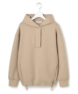 23区 S 【洗える】コットンエアーダンボール ドロスト フーディー ベージュ系