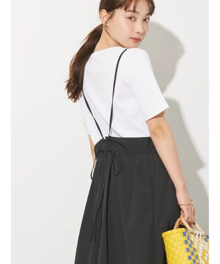 AMERICAN HOLIC 丈違い２ＷＡＹバックリボンワンピース Black