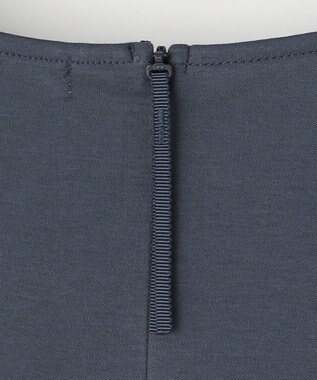 自由区 L 【カタログ掲載・洗える】エンブロイダリーコンビジャージ カットソー インク