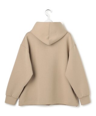 23区 S 【洗える】コットンエアーダンボール ドロスト フーディー ベージュ系