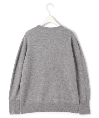 ICB 【洗える】 ジュエルニットプルオーバー ライトグレー系