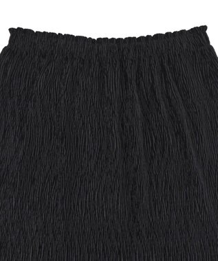 earth music&ecology シャイニーベロアスカート Black