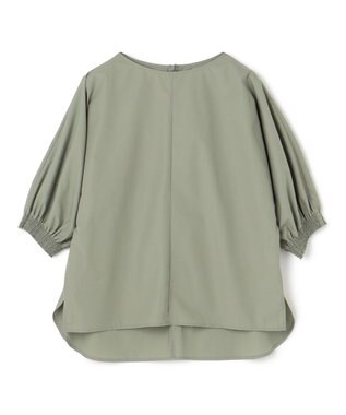 UNFILO イージーケア ドルマンブラウス カーキ