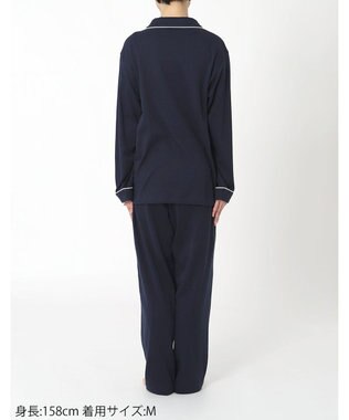 ワコール／睡眠科学 パジャマ 長袖 長ズボン 綿100%(天綿)（本体） ここちよく眠れる なめらかでやわらかい レディース YDX503 睡眠科学／ワコール コン