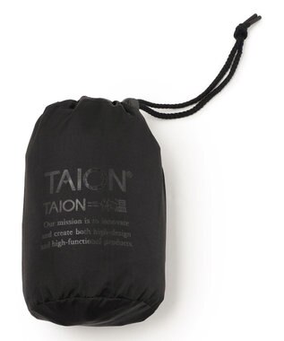 UNFILO 【120-150cm】TAION ミリタリーZIP Vネックダウンベスト(UNISEX) ダークオリーブ