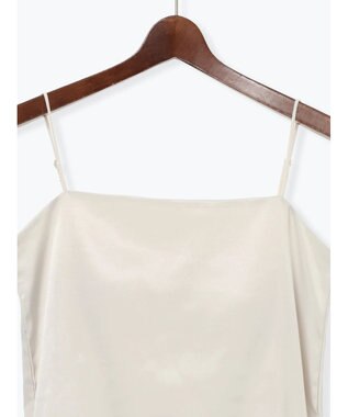 Te chichi カットサテンカップ付きキャミソール《2026 spring catalog item》 オフホワイト