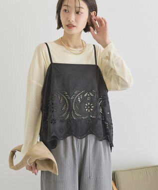 AMERICAN HOLIC レースビスチェ Black