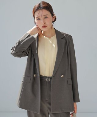ANY SIS S 【BAILA5月号掲載】スマートビューティストレッチテーラード ジャケット