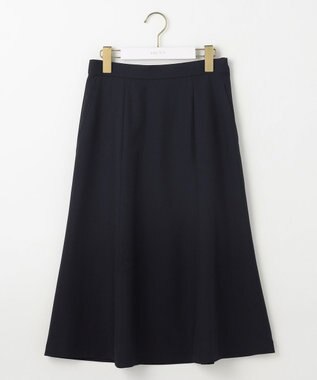 ANY SIS 【UVカット・接触冷感・吸水速乾】スマートビューティストレッチ  フレアスカート ネイビー