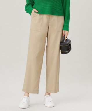 【洗える】ストレッチライトツイルベイカー パンツ