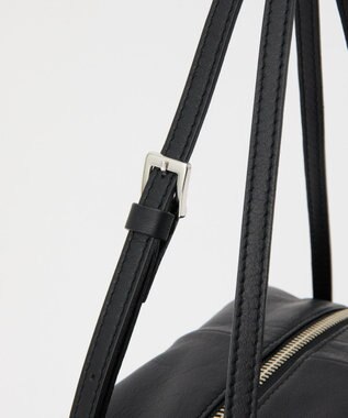 russet kuubo ボックストートバッグ(CE-1633) Black