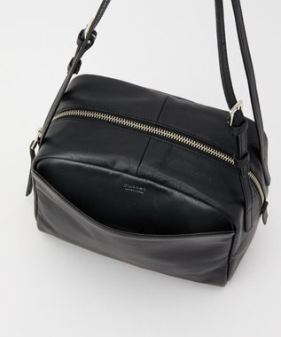 russet kuubo ボックストートバッグ(CE-1633) Black