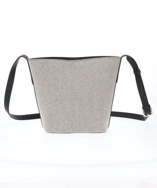 LANVIN en Bleu ヴィジュキャンバス ショルダーバッグ ブラック