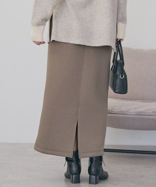 AMERICAN HOLIC ダンボールポンチスカート Gray Beige