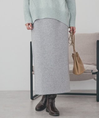 AMERICAN HOLIC ダンボールポンチスカート Light Gray Mixture