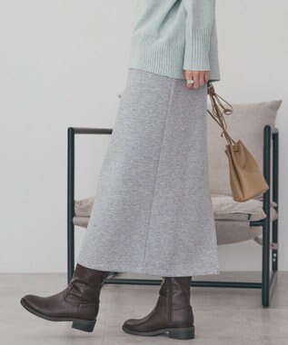 AMERICAN HOLIC ダンボールポンチスカート Light Gray Mixture