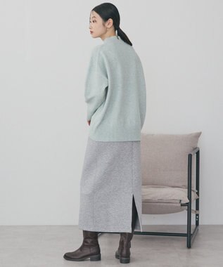 AMERICAN HOLIC ダンボールポンチスカート Light Gray Mixture