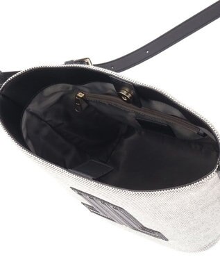 LANVIN en Bleu ヴィジュキャンバス ショルダーバッグ ブラック