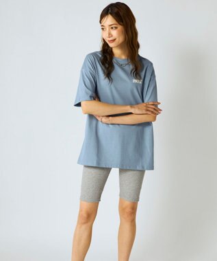 OP／FILA 【Ocean Pacific】カレッジ・バックロゴTシャツ ブルー