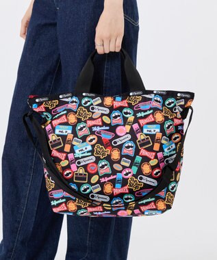 LeSportsac DELUXE EASY CARRY TOTE/プリングルズスティッカーズ プリングルズスティッカーズ
