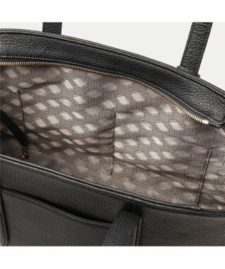 GOTAIRIKU 【ETIAM】シュリンク ファスナートートバッグ（S）《Flexi》 ブラック系