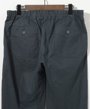 JOSEPH ABBOUD MOUNTAIN 【JAPANファブリック/ストレッチ】ビックライズストレッチ ベイカー パンツ ネイビー系