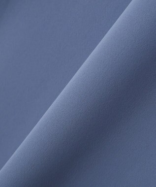 YECCA VECCA 【接触冷感】COOLスキッパーブラウス Blue